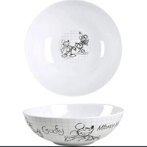 Disney Sketchbook Zrike Sketch Book 9" Salad Serving Bowl 9 1/2